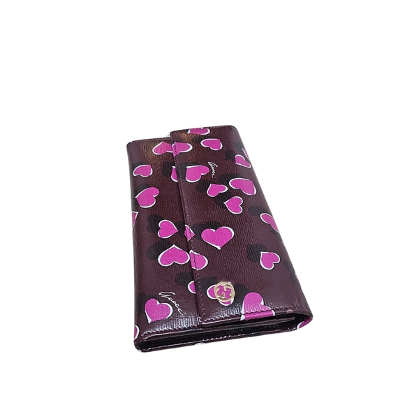 Gucci Red Hearvery good conditionat Zip Around Long Wallet Multiple colors - Picture 4 of 6